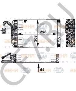 A4638300058 PUCH Испаритель, кондиционер в городе Екатеринбург
