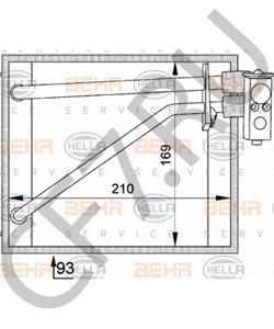 7M0820091B SKODA Испаритель, кондиционер в городе Екатеринбург