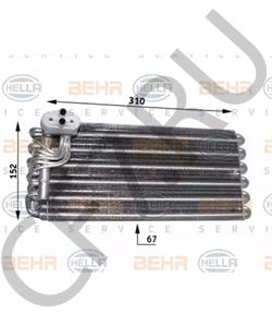 927.573.013.05 PORSCHE Испаритель, кондиционер в городе Екатеринбург