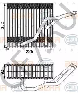 1J1820353A SKODA Испаритель, кондиционер в городе Екатеринбург