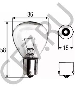 1503.926.01 AUWÄRTER Лампа накаливания, проблесковый маячок в городе Екатеринбург