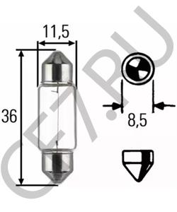K605057 KNAUS Лампа накаливания, фонарь освещения номерного знака в городе Екатеринбург