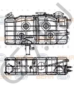 4210 9378 IVECO Компенсационный бак, охлаждающая жидкость в городе Екатеринбург