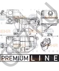 0005003449 SETRA Компенсационный бак, охлаждающая жидкость в городе Екатеринбург