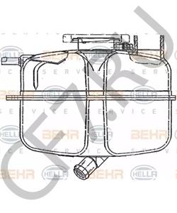 928.106.256.03 PORSCHE Компенсационный бак, охлаждающая жидкость в городе Екатеринбург