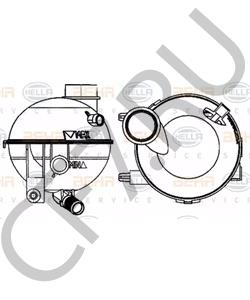 1323 A3 DS Компенсационный бак, охлаждающая жидкость в городе Екатеринбург
