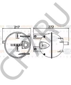 95VB 8A080-CF FORD USA Компенсационный бак, охлаждающая жидкость в городе Екатеринбург