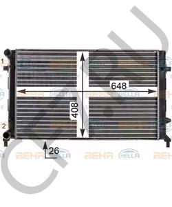 1K0121251CD TERMAL Автозапчасть/Радиатор охлаждения в городе Екатеринбург