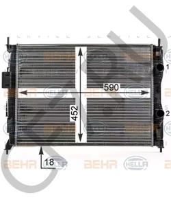 21400JD000 AWD Радиатор, охлаждение двигателя в городе Екатеринбург