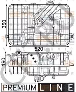 A9605014103 DAIMLER Компенсационный бак, охлаждающая жидкость в городе Екатеринбург
