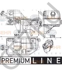 0005003849 SETRA Компенсационный бак, охлаждающая жидкость в городе Екатеринбург