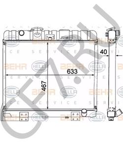 4605000403 PUCH Радиатор, охлаждение двигателя в городе Екатеринбург
