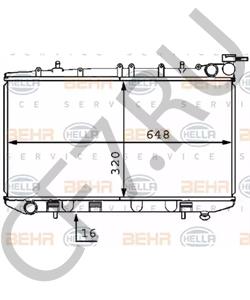 2141057Y00 AWD Радиатор, охлаждение двигателя в городе Екатеринбург