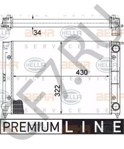 191.121.253 D TATA Радиатор, охлаждение двигателя в городе Екатеринбург