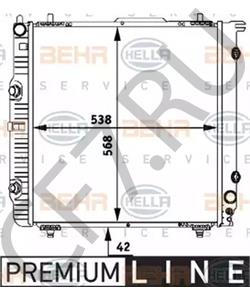 4635001201 PUCH Радиатор, охлаждение двигателя в городе Екатеринбург