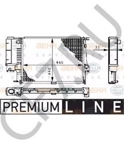 17111728907 TERMAL Автозапчасть/Радиатор охлаждения в городе Екатеринбург