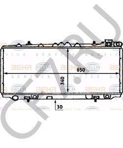 2141072J20 AWD Радиатор, охлаждение двигателя в городе Екатеринбург