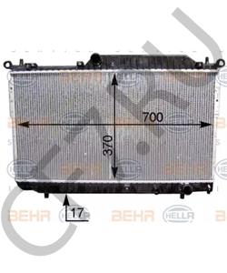 9010530 CHEVROLET (SGM) Радиатор, охлаждение двигателя в городе Екатеринбург