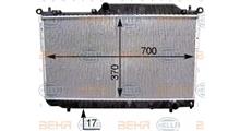 CHEVROLET (SGM) Радиатор, охлаждение двигателя