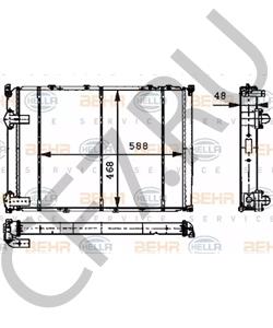 7701352201 RELY Радиатор, охлаждение двигателя в городе Екатеринбург