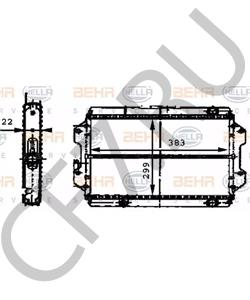 1770080000 SANTANA Радиатор, охлаждение двигателя в городе Екатеринбург
