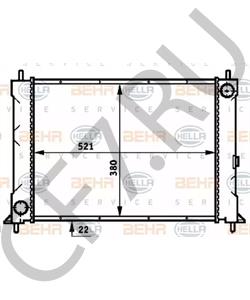 PCC10122 ROVER/TRIUMPH/AUSTIN Радиатор, охлаждение двигателя в городе Екатеринбург