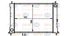 ROVER/TRIUMPH/AUSTIN Радиатор, охлаждение двигателя