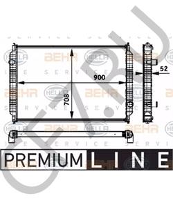 1451570 BOVA Радиатор, охлаждение двигателя в городе Екатеринбург