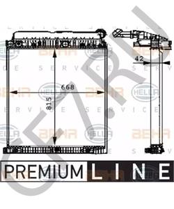 .a9405000403. Mercedes Kuehler a5000394004 в городе Екатеринбург
