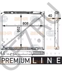 9425001103 DAIMLER Радиатор, охлаждение двигателя в городе Екатеринбург