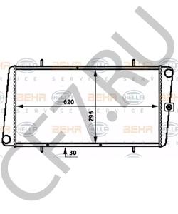 PCC1006 ROVER/TRIUMPH/AUSTIN Радиатор, охлаждение двигателя в городе Екатеринбург