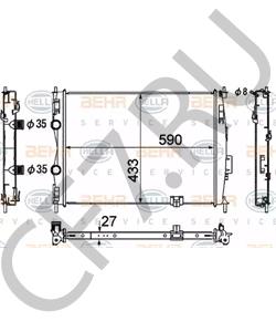 21400JD900 AWD Радиатор, охлаждение двигателя в городе Екатеринбург