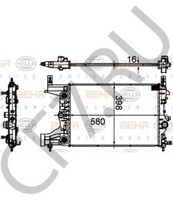 13267652 BUICK (SGM) Радиатор, охлаждение двигателя в городе Екатеринбург