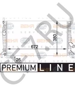 3M5H8005TL AUTO UNION Радиатор, охлаждение двигателя в городе Екатеринбург