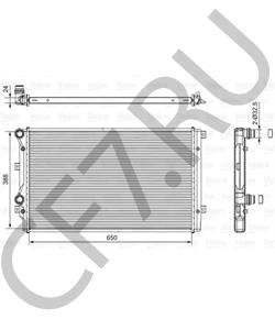 1K0121253BB VW/SEAT Радиатор, охлаждение двигателя в городе Екатеринбург