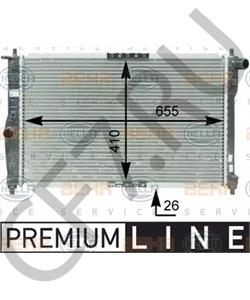 P96182261 ZAZ Радиатор, охлаждение двигателя в городе Екатеринбург