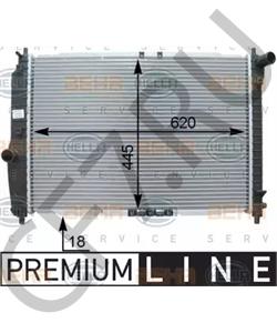 96817344 CHEVROLET (SGM) Радиатор, охлаждение двигателя в городе Екатеринбург