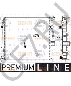 21410BJ40A AWD Радиатор, охлаждение двигателя в городе Екатеринбург