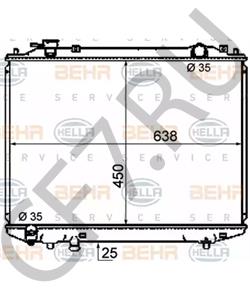 1 378 035 AUTO UNION Радиатор, охлаждение двигателя в городе Екатеринбург