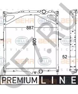 20536948 TERBERG-BENSCHOP Радиатор, охлаждение двигателя в городе Екатеринбург