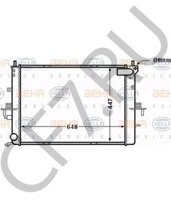 GRD1055 ROEWE (SAIC) Радиатор, охлаждение двигателя в городе Екатеринбург