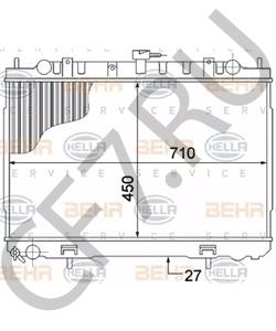 214108H800 AWD Радиатор, охлаждение двигателя в городе Екатеринбург