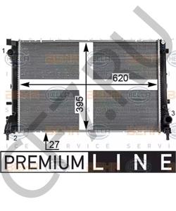 51835027 ABARTH Радиатор, охлаждение двигателя в городе Екатеринбург