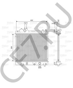 21400-4A00D AWD Радиатор, охлаждение двигателя в городе Екатеринбург