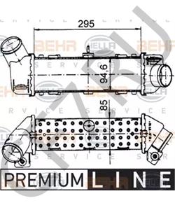 6K0145805E VW/SEAT Интеркулер в городе Екатеринбург