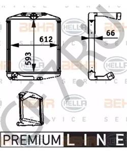 5010 556095 IVECO Интеркулер в городе Екатеринбург
