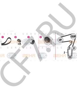 55187100 AUTO UNION Паразитный / Ведущий ролик, зубчатый ремень в городе Екатеринбург