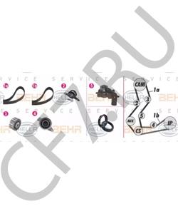 1005823 MOSKVICH Паразитный / Ведущий ролик, зубчатый ремень в городе Екатеринбург