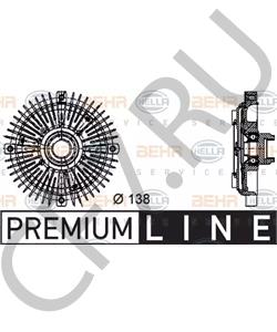 11521740962 TECH-AS термомуфта bmw e24,28,30,36,39 (4 болта)  в городе Екатеринбург