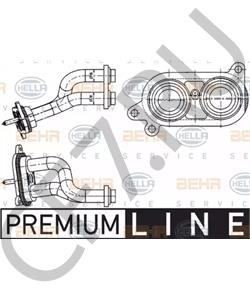 64 11 8 373 787 BMW Трубопровод, теплообменник в городе Екатеринбург